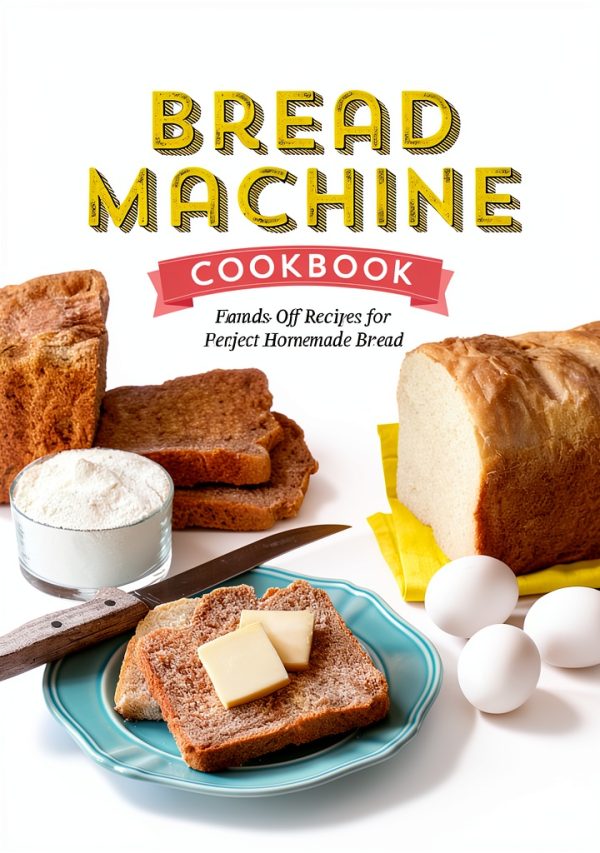Bread Machine Recipes Cookbook by Rockridge Press – 404 Page Guide-0