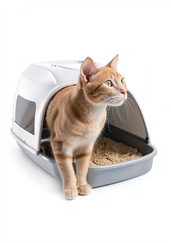 BEAUTYZOO Cat Litter Mat Litter Trapping Mat, 28"x 36" Large Litter Box Mat, Waterproof Kitty Litter Mat, Non-Slip Litter Rug Mats Pads for Floor Scatter Control, Soft on Paws & Easy to Clean, Grey-2