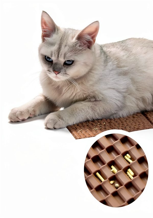 Cat Litter Mat Cooyes Cut to Fit Large 35x23 Khaki Waterproof Non Slip-4