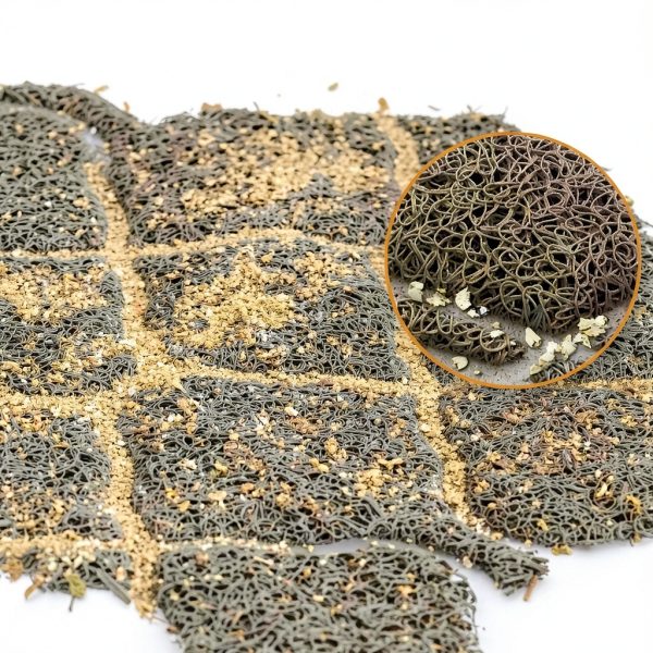 Neater Pets Cat Litter Mat Durable Rug with Anti Skid Backing Grey-2